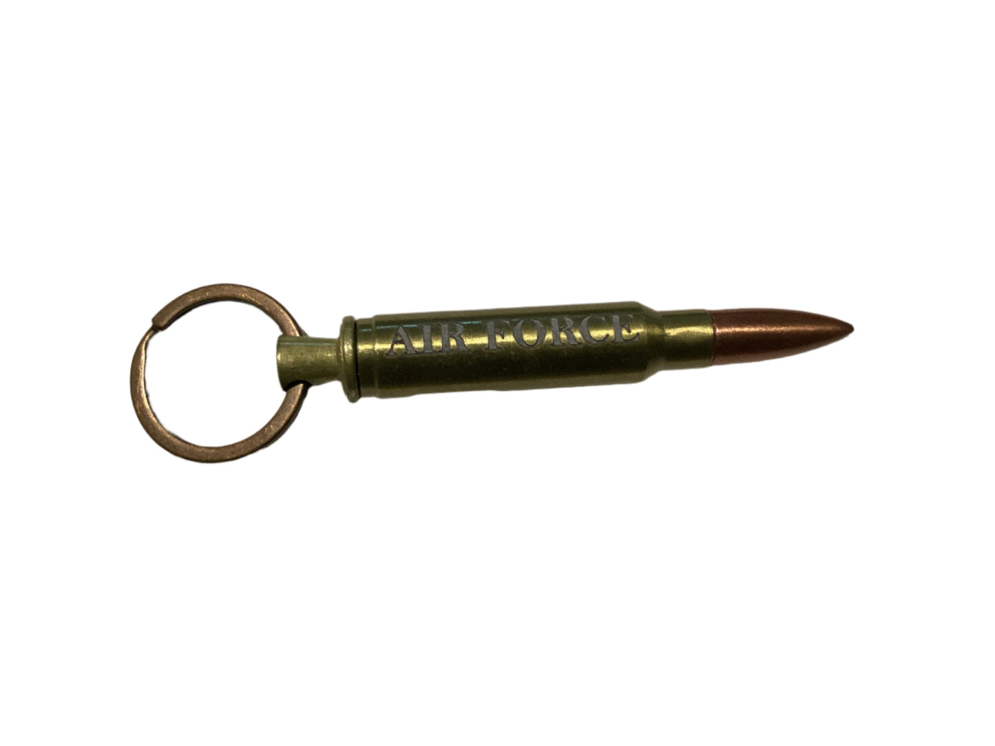 Keychain - Bullet - Bronze - Air Force