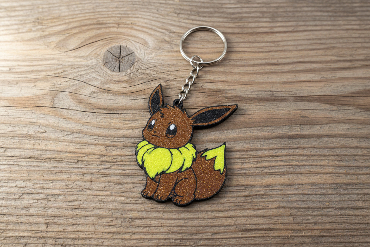 3D Printed Keychains - O