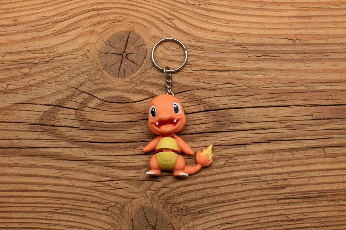 3D Printed Keychains - O