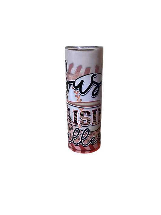 20 oz Tumbler - Busy Raising Ballers