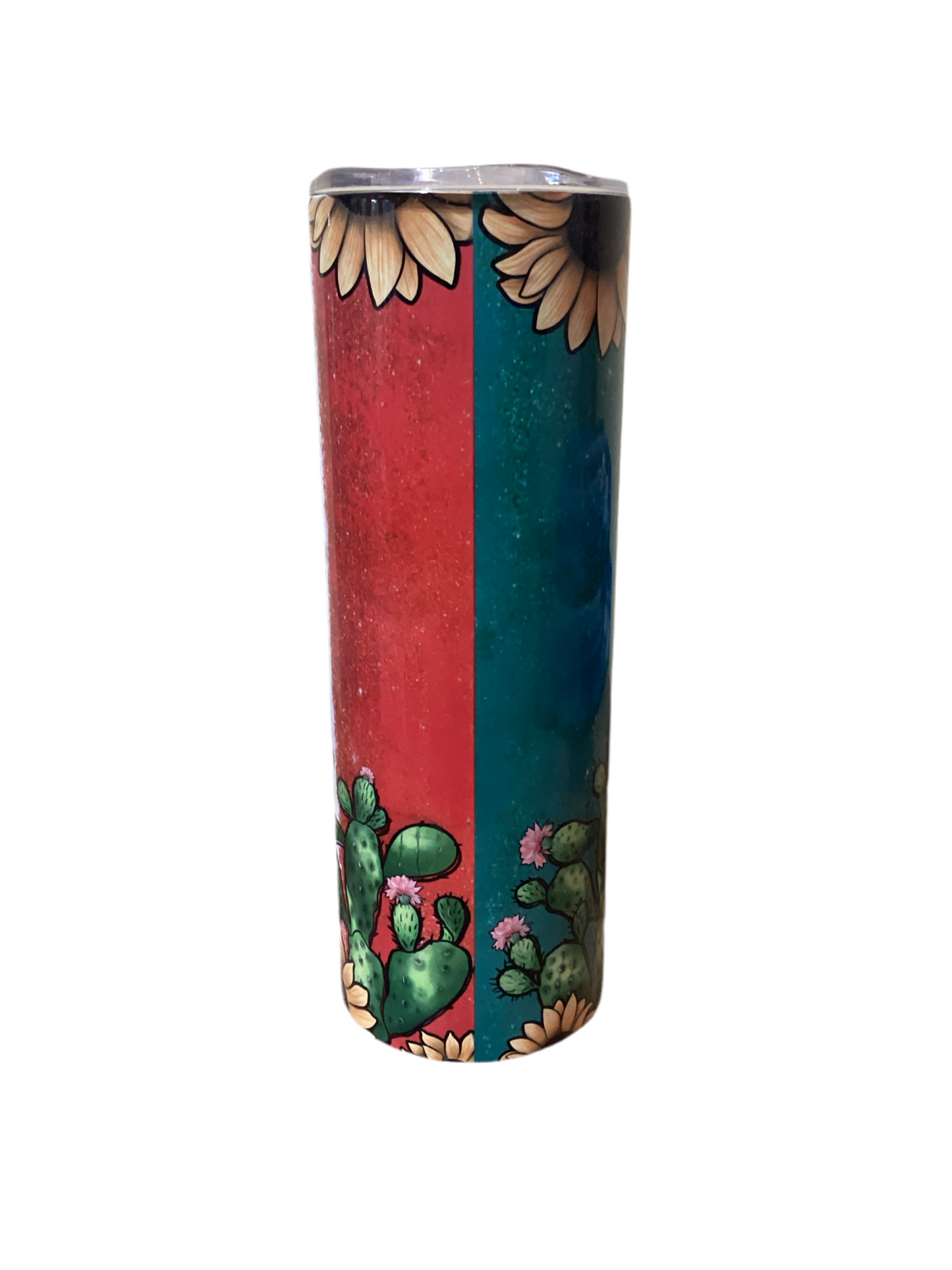 20 oz Tumbler - Lady of Guadalupe Mexico Flag