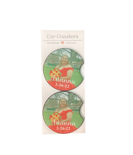 Custom car coaster