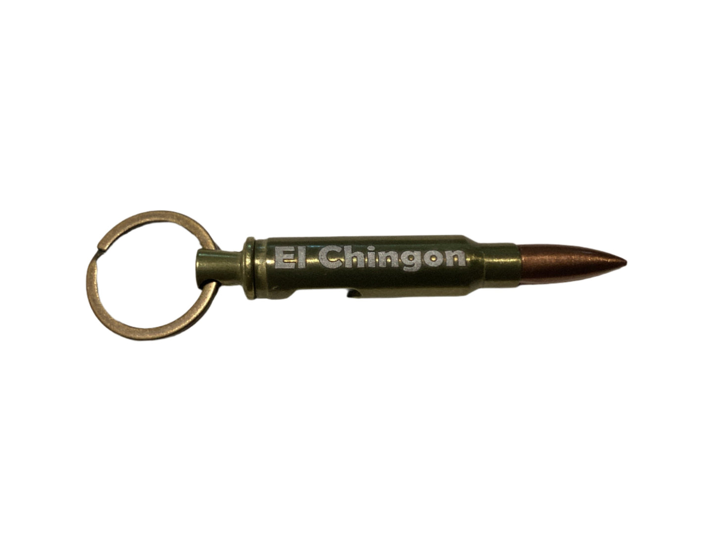 Keychain - Bullet - Bronze - El Chingon