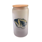 16 oz Frosted Glass Cup - Tigers