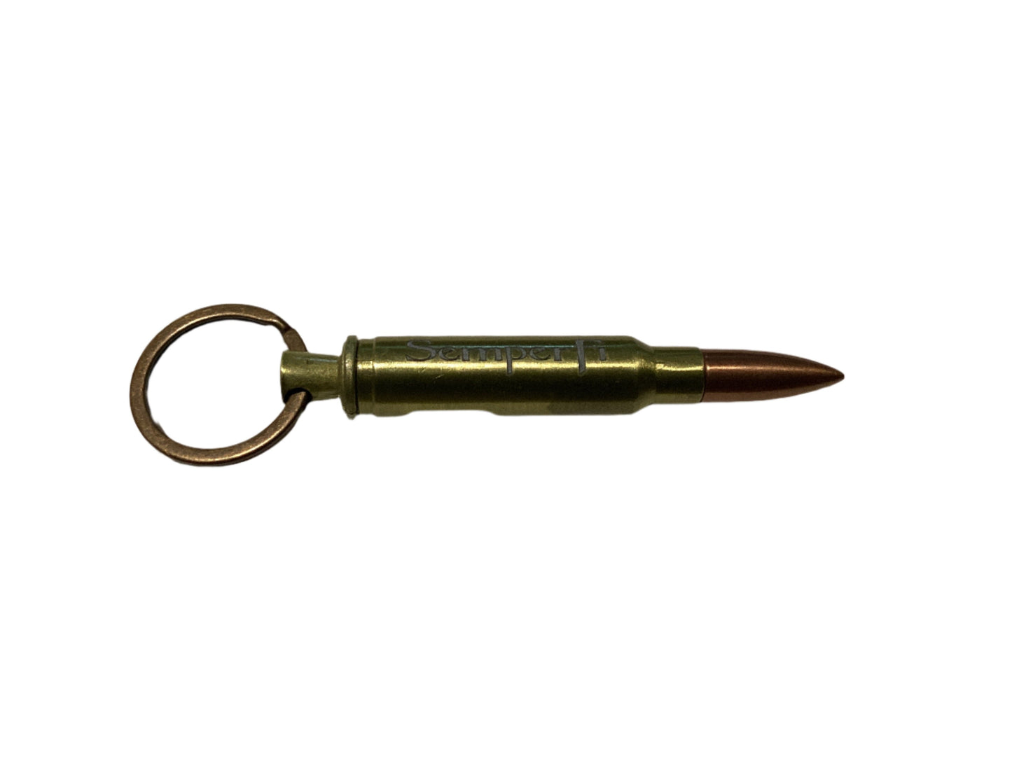 Keychain - Bullet - Bronze - Semper F