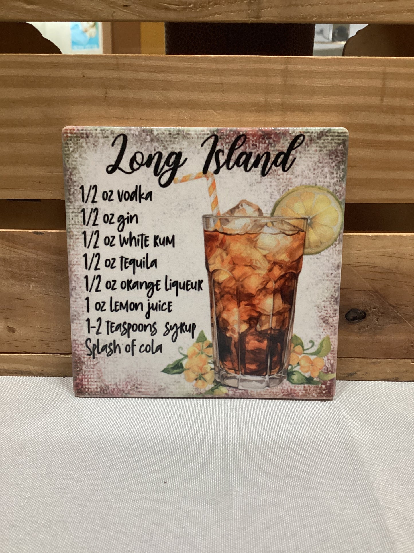 Coasters - Sublimated Tiles - Drink Recipes