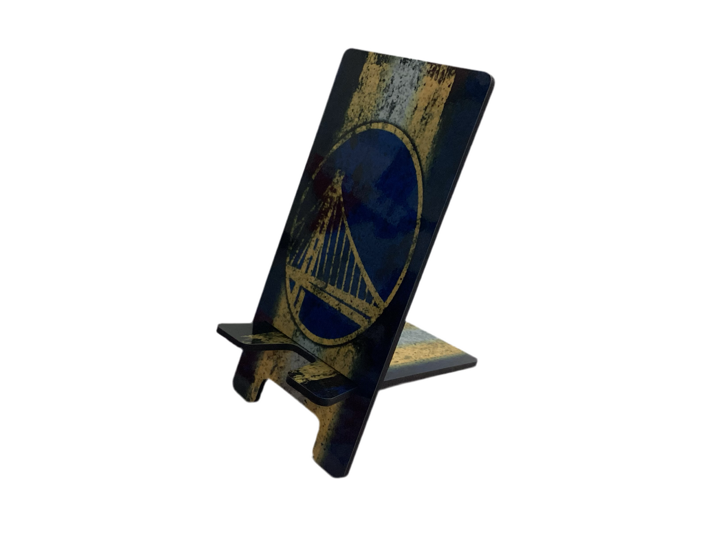 Sublimated Phone Stand - Gold State Bridge