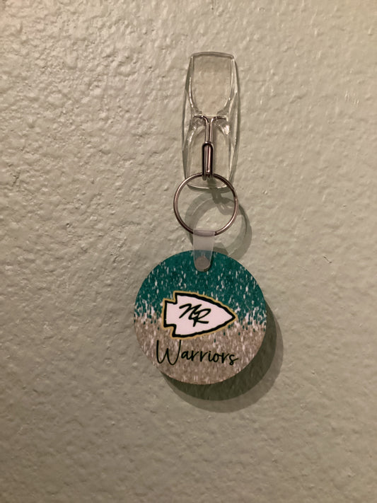 Sublimated Keychain Nikki Rowe Warriors