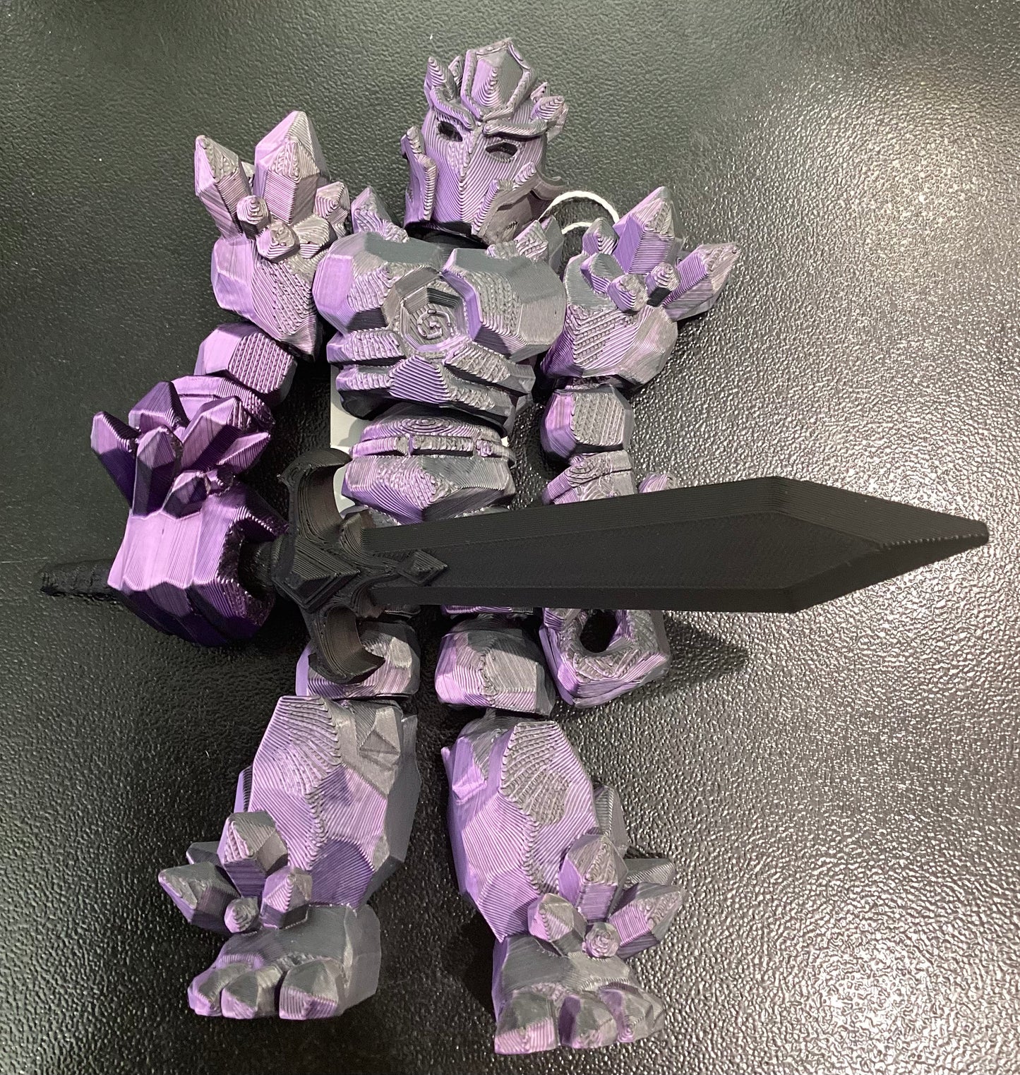 3D Crystal Warrior