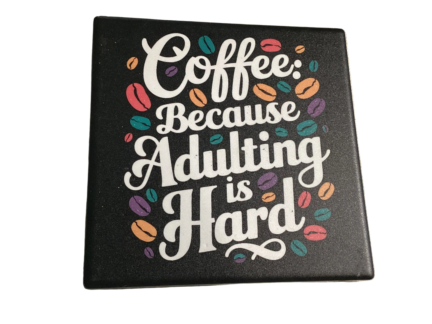 Coasters - UV Printed Ceramic - Coffee
