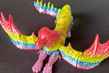 3D Dragon & Dinosaur Toy